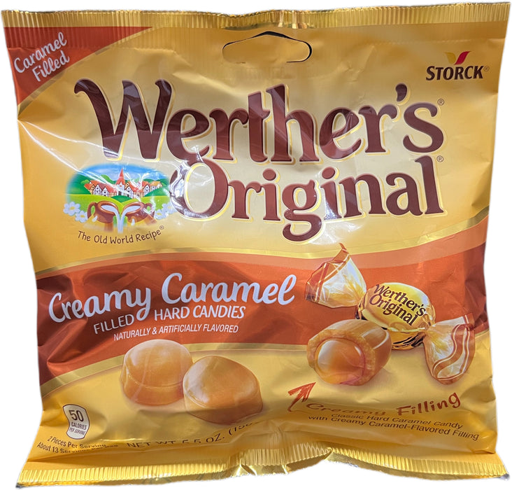 Werthers 5.5oz Bag Creamy Filled Caramels