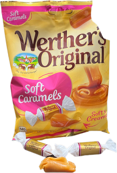 Werthers 4.5oz Bag Soft Chewy Caramels