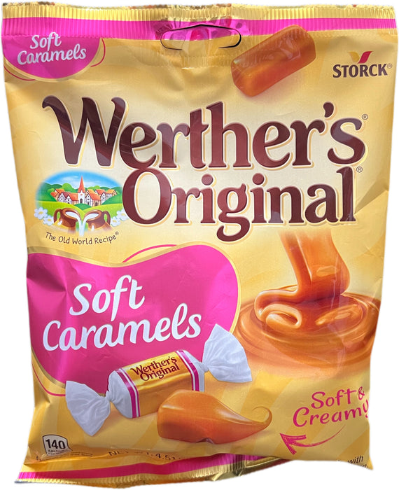 Werthers 4.5oz Bag Soft Chewy Caramels