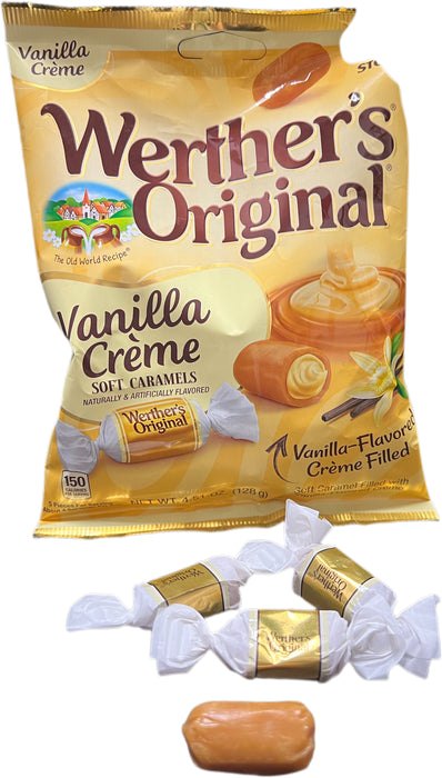 Werthers 4.5oz Bag Vanilla Caramels