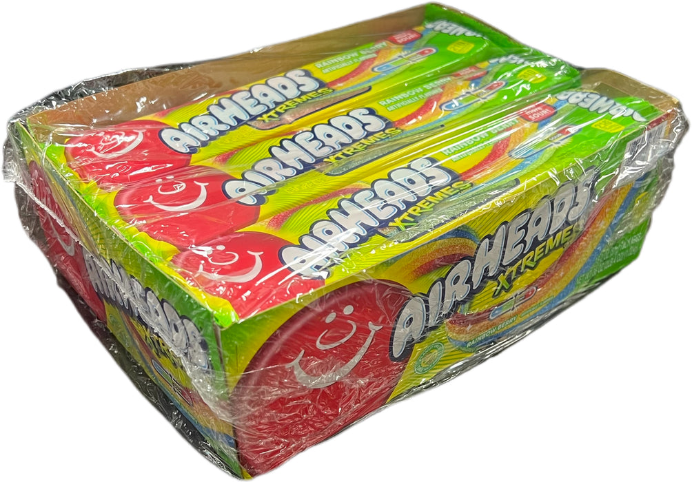 Airheads Xtreme Sour Belts 2oz Rainbow