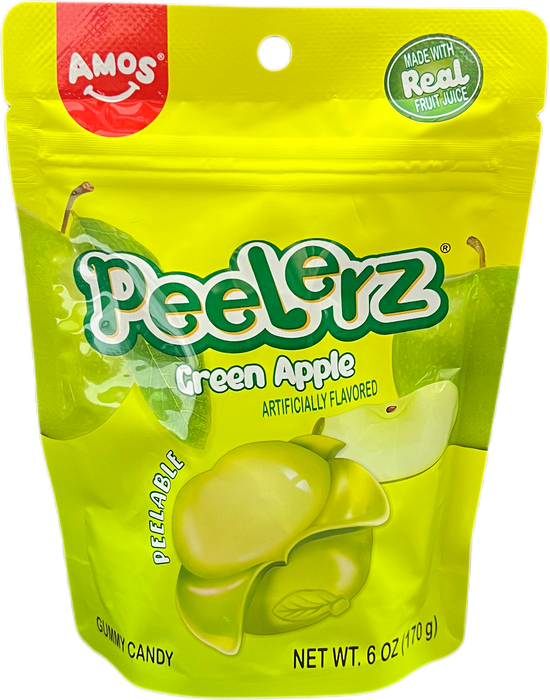 Peelerz 6oz bag Gummy Green Apple