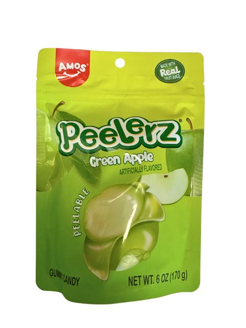 【新品未開封】SqueezersV1、 PeelersV3、EXOTICV2 Peelerz 6oz bag Gummy Green Apple — b.a. Sweetie Candy Store