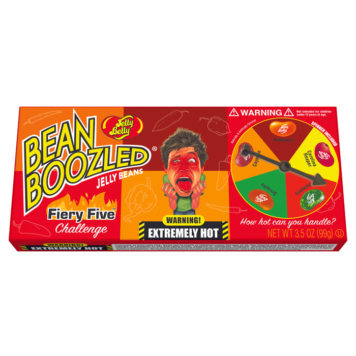 Jelly Belly Bean Boozled Fiery Five 3.5oz Box