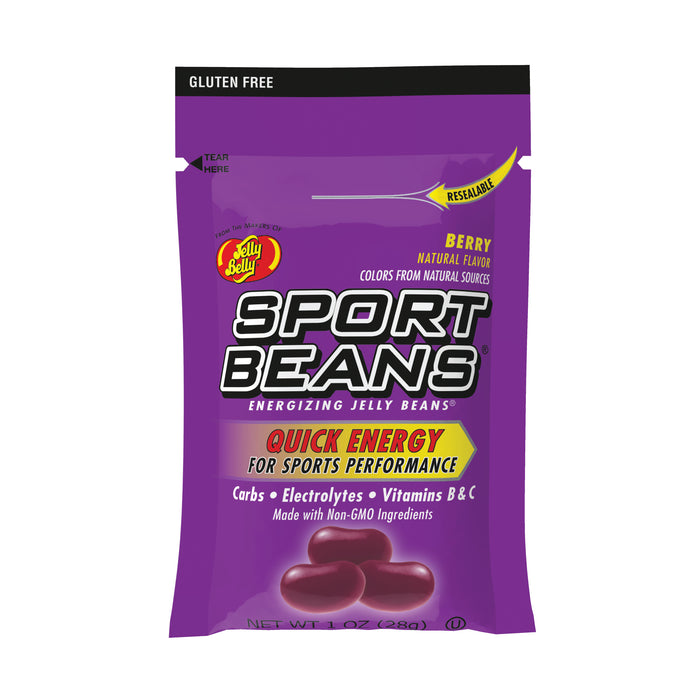 Jelly Belly Sport Beans Berry 1oz Bag or 24 Count Box