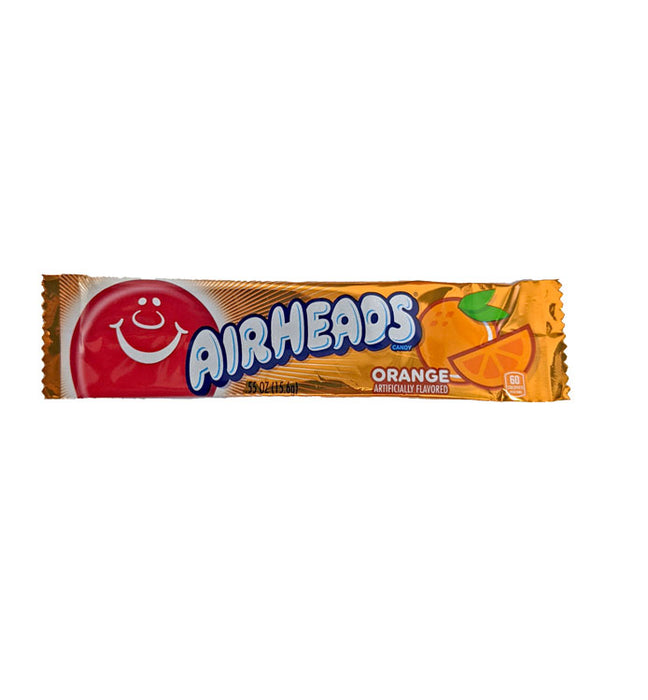 Airheads Orange .55oz Bar or 36 Count Box