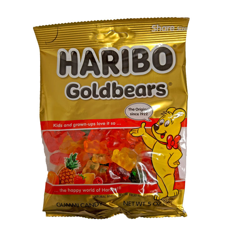 Haribo Gold Bears 5oz Bag or 12 Count Box — b.a. Sweetie Candy Store