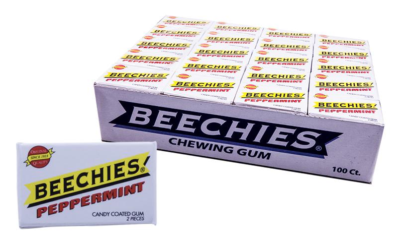 DISCONTINUED ITEM - Beechies Peppermint Gum 2pk 100 Count Box