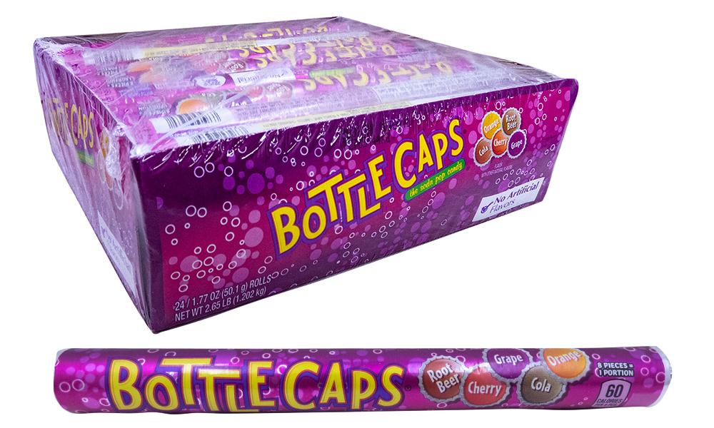 DISCONTINUED ITEM Bottle Caps 1.77oz Roll or 24 Count Box — b.a