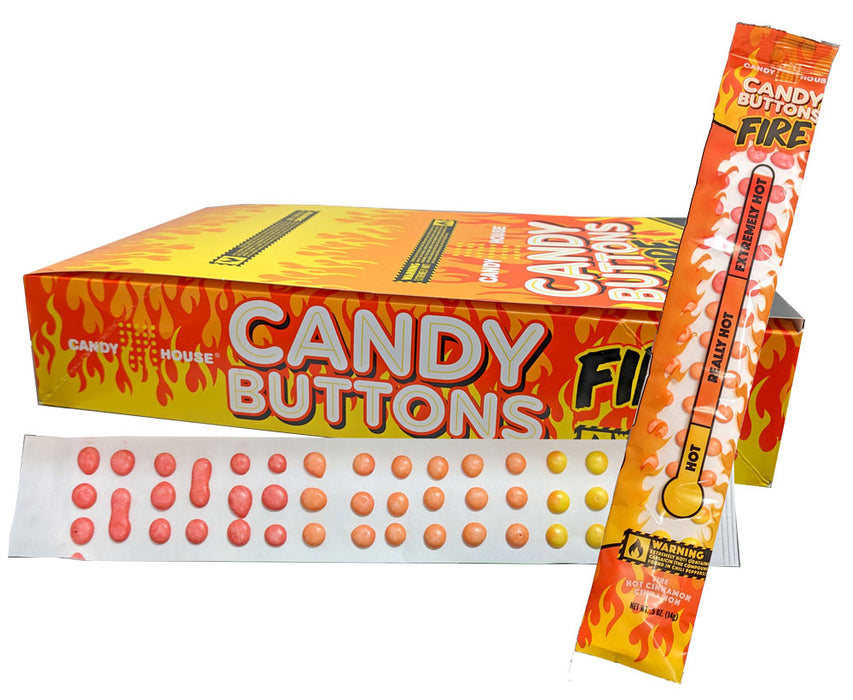 Candy Button .25oz Long Strip Fire — b.a. Sweetie Candy Store