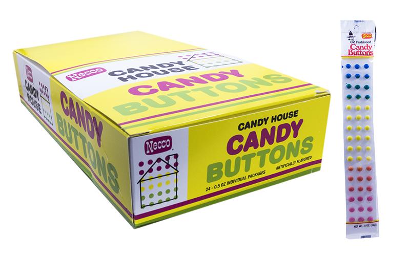 Candy Button .25oz Long Strip 2 Pack or 24 Count Box