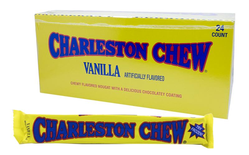 Charleston Chew Vanilla 1.875oz Bar or 24 Count Box