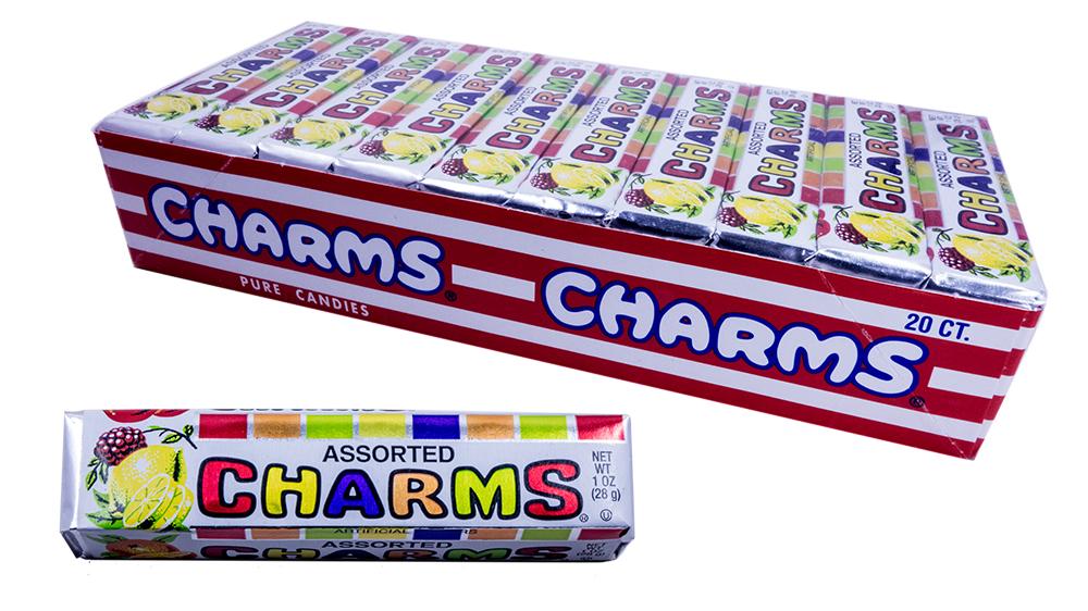 Charms Pure Candies, Assorted - 20 pack, 1 oz packages