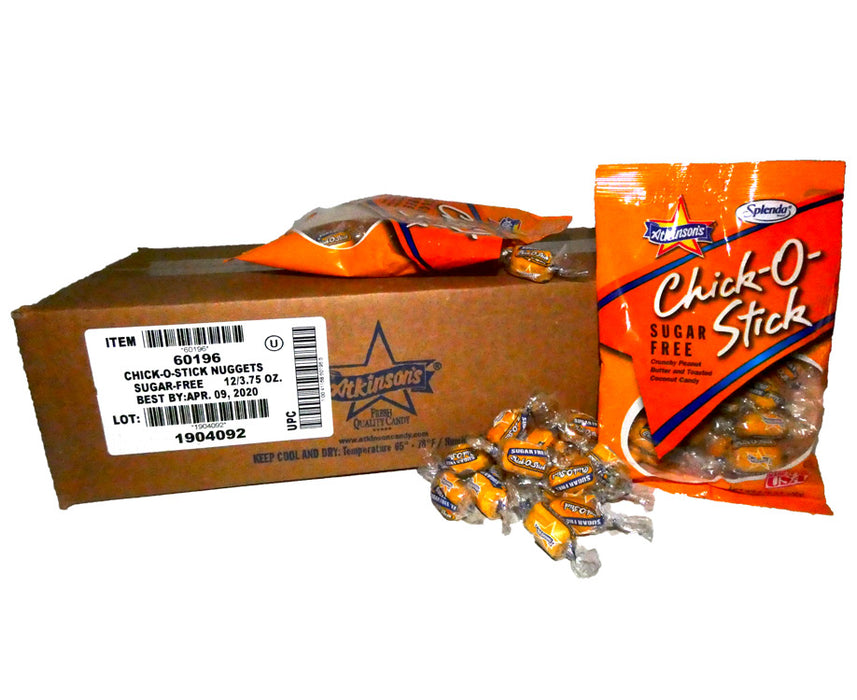 Chick O Stick Sugar Free 3.75 oz Bag or 12 Count Box