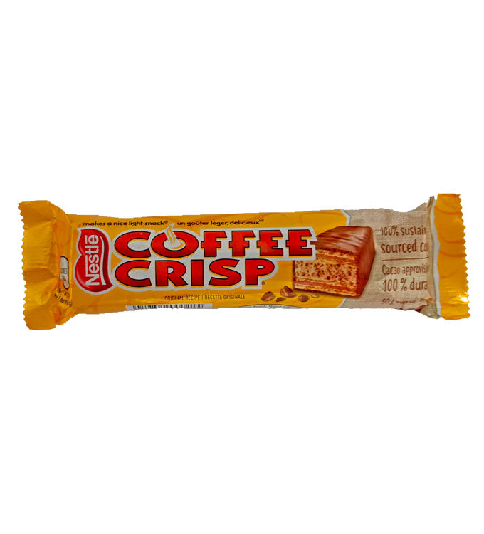  Nestle Coffee Crisp Bar, 1.76-Ounce Bars (Pack of 48) :  Chocolate Bars : Grocery & Gourmet Food