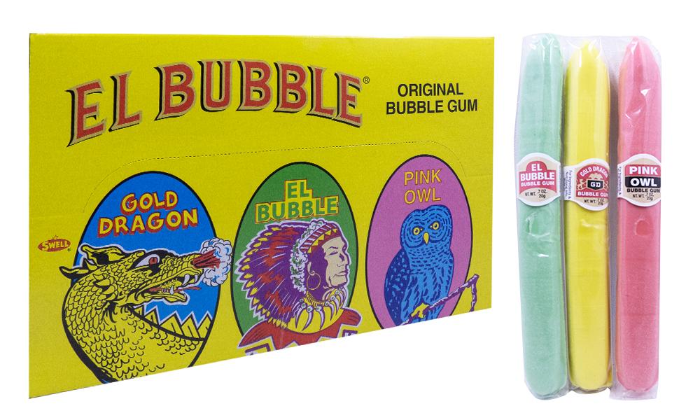 El Bubble .7oz Bubble Gum Cigars 36 Count Box