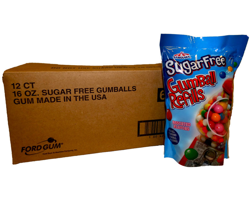 DISCONTINUED ITEM - Gumballs Sugar Free 16 oz Bag or 12 Count Box