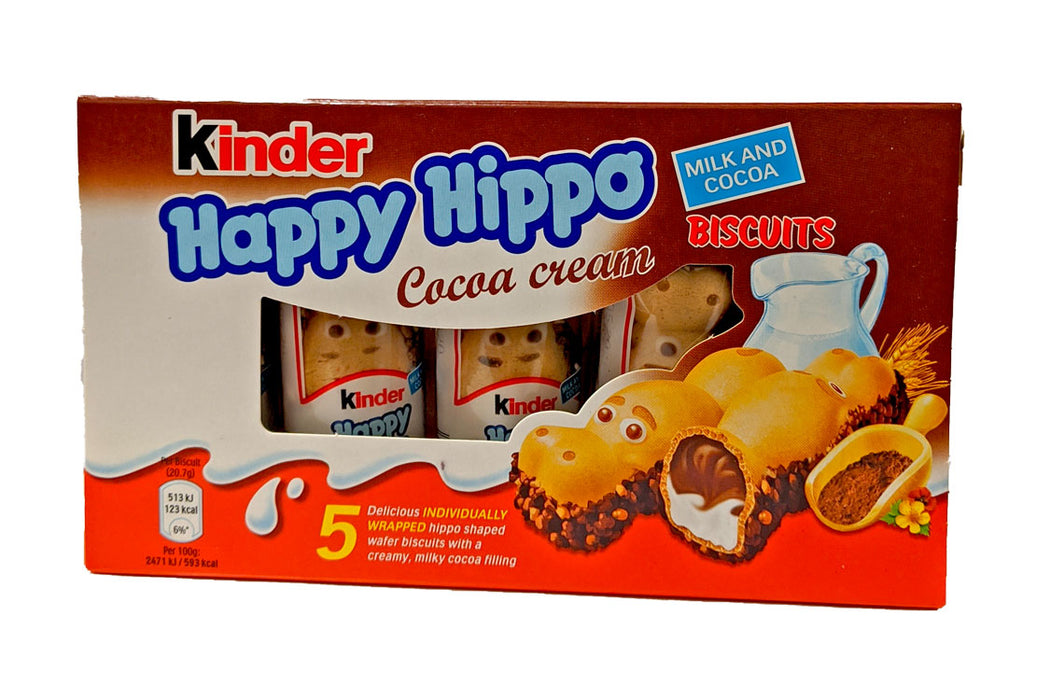 Kinder Happy Hippo Cocoa Cream 5 Pack Box — b.a. Sweetie Candy Store