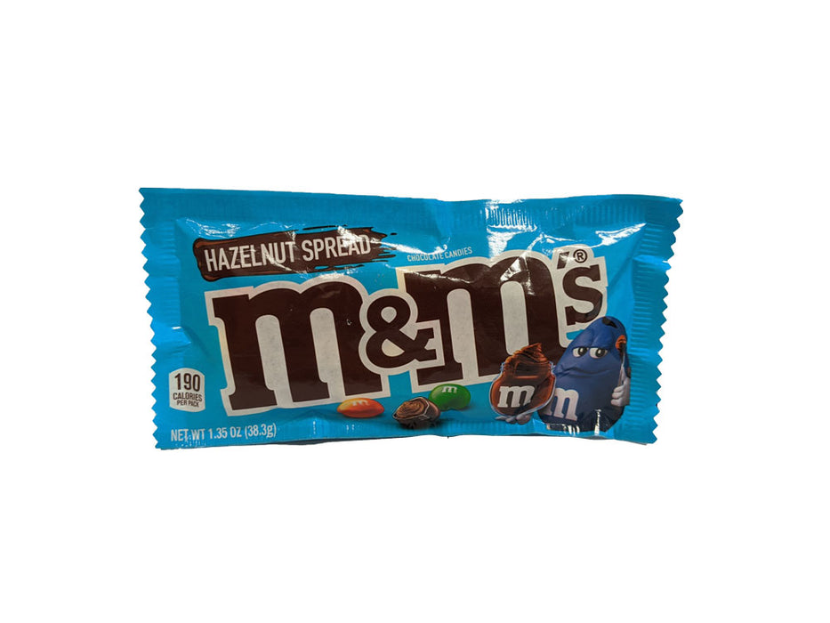 DISCONTINUED ITEM - M & M Milk Chocolate Hazelnut 1.35oz Bag or 24 Count Box