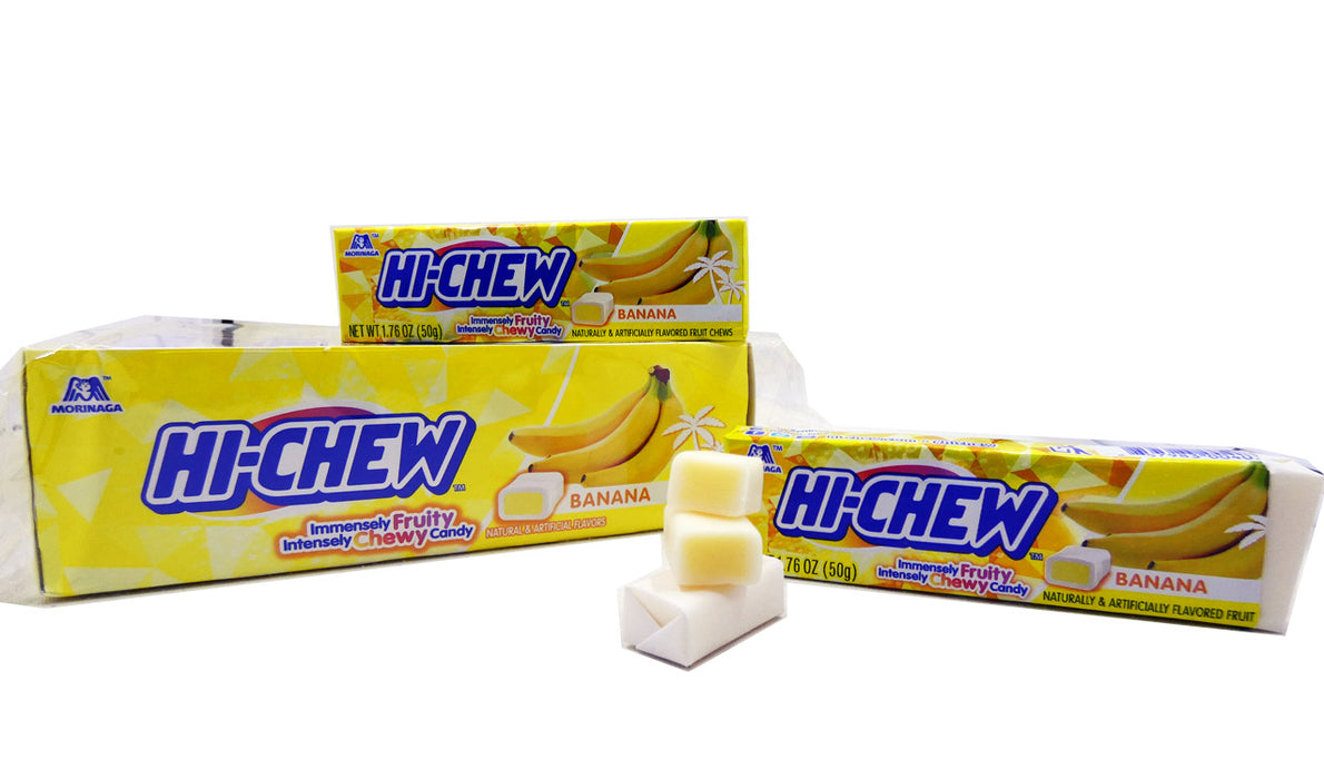 Hi-Chew Banana 1.76oz Bar or 15 Count Box