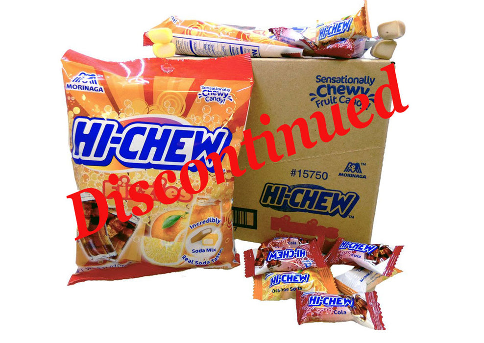 DISCONTINUED ITEM - Hi-Chew 3.53oz Bag Fizzies 6 Count Box