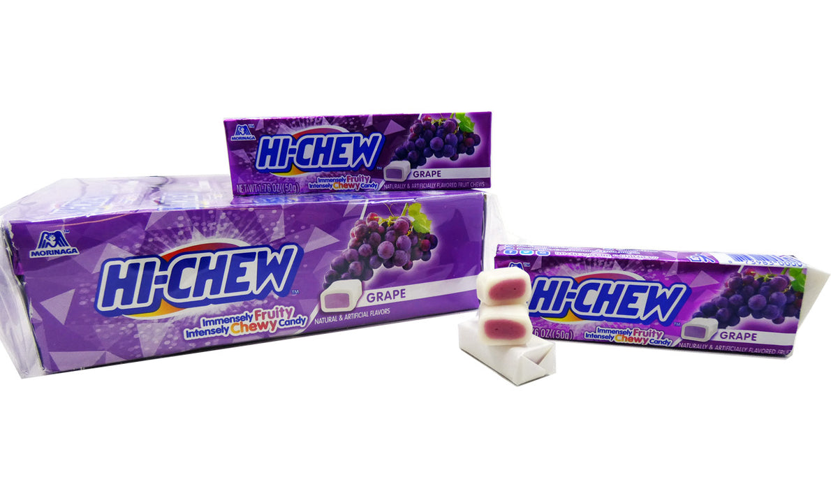 Hi-Chew Grape 1.76oz Bar or 15 Count Box