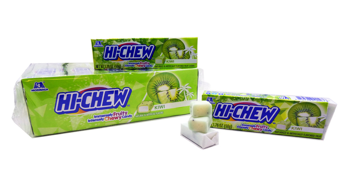 Hi-Chew Kiwi 1.76oz Bar or 15 Count Box — b.a. Sweetie Candy Store