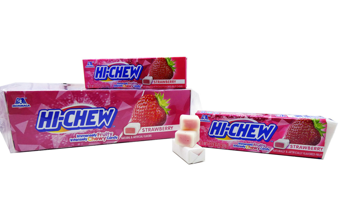 Hi-Chew Strawberry 1.76oz Bar or 15 Count Box