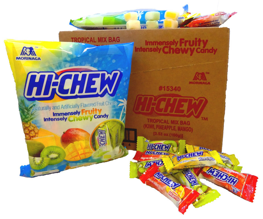 Hi-Chew Tropical 3.53oz Bag or 6 Count Box