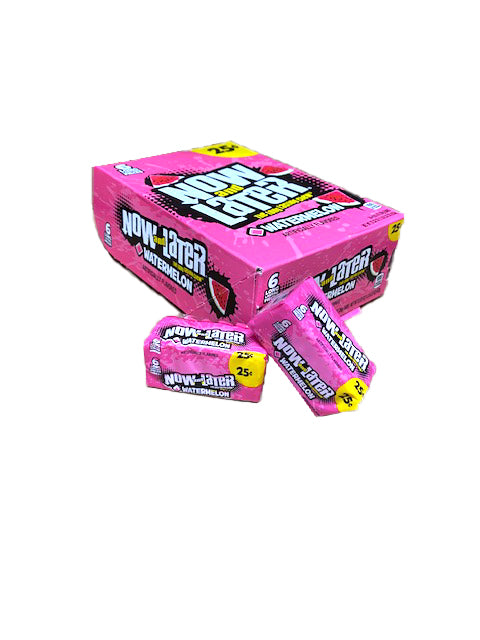 Now and Later Watermelon .93oz Stick Pack or 24 Count Box