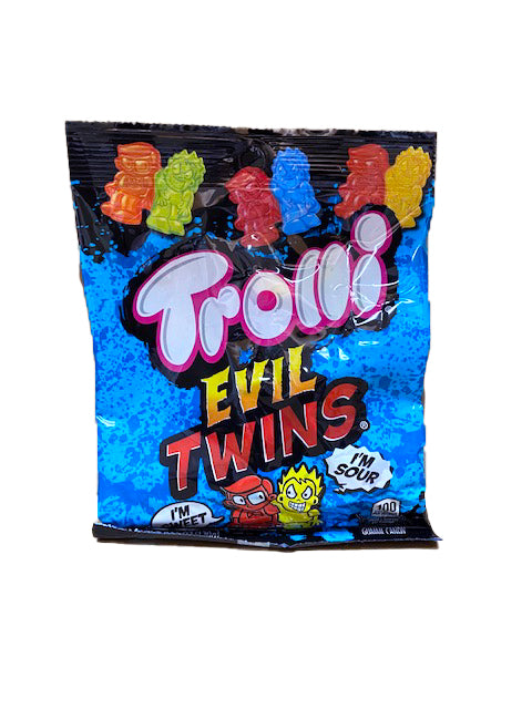 Trolli Evil Twins Gummi 4.25oz Bag or 12 Count