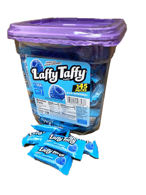 Laffy Taffy Blue Raspberry .3oz Piece or 145 Count Jar Laffy Taffy Blue Raspberry .3oz Piece or 145 Count Jar