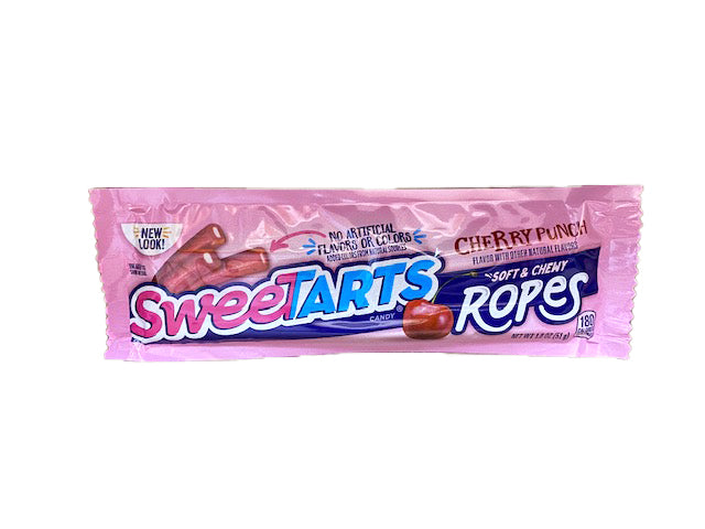 Sweetarts Ropes Original Cherry 1.8oz Pack or 24 Count