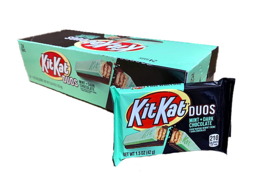 Kit Kat Duos Mint and Dark Chocolate 24 Count Box