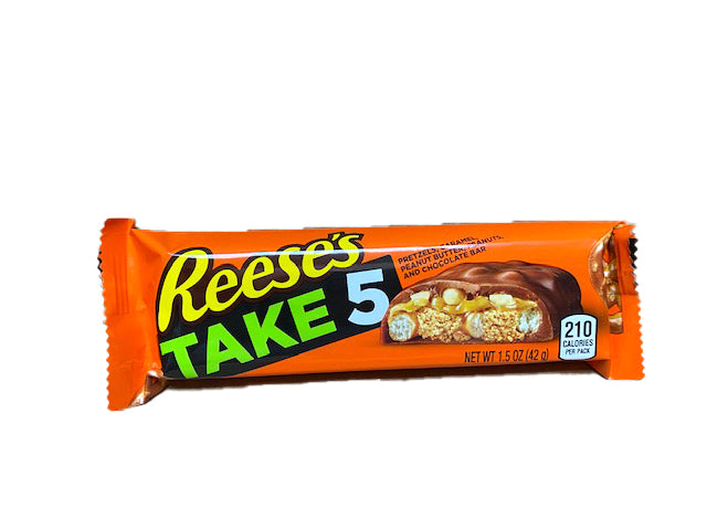 Reese's Take 5 Peanut Butter 1.5oz Bar or 18 Count Box