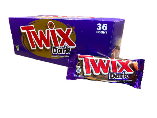Twix Dark Candy Bar 36 Count Box