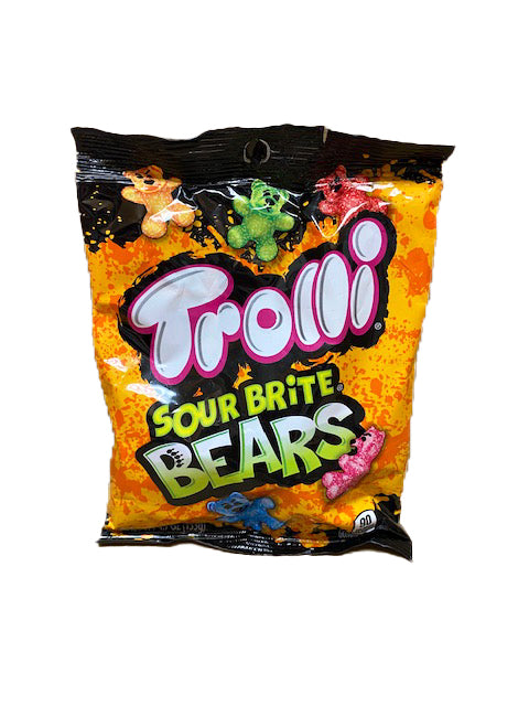 Trolli Sour Brite Bears Gummi 4.7oz Bag or 12 Count