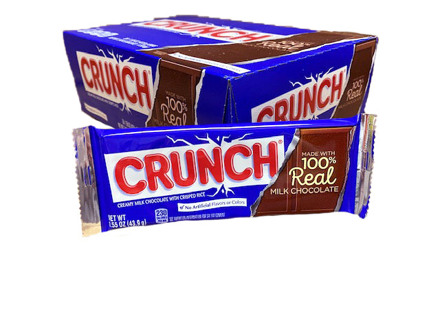 Crunch 1.55oz Candy Bar or 36 Count Box — b.a. Sweetie Candy Store