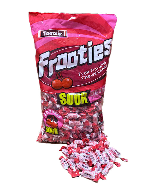 Tootsie Frooties Sour Cherry 360 Count Bag — b.a. Sweetie Candy Store