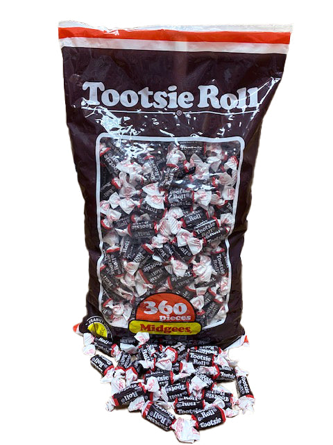 Tootsie Rolls Chocolate 360 Count Bag