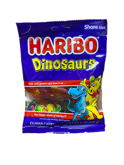 Haribo Dinosaurs 5oz Bag or 12 Count Box