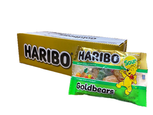 Haribo Sour Gold Bears 24 Count