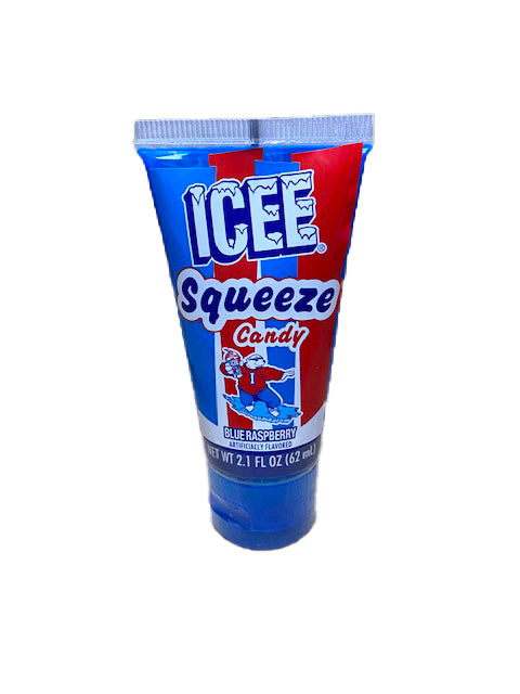 ICEE Squeeze Candy Single Piece Blue Raspberry