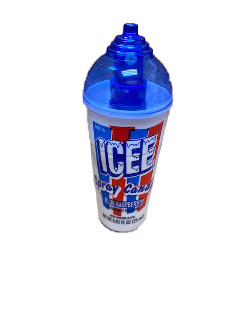 ICEE Spray Candy Single Piece Blue Raspberry