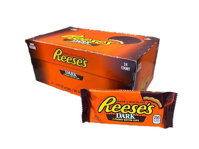 DISCONTINUED ITEM - Reese's Peanut Butter Cups Dark Chocolate 1.4oz Bar or 24 Count