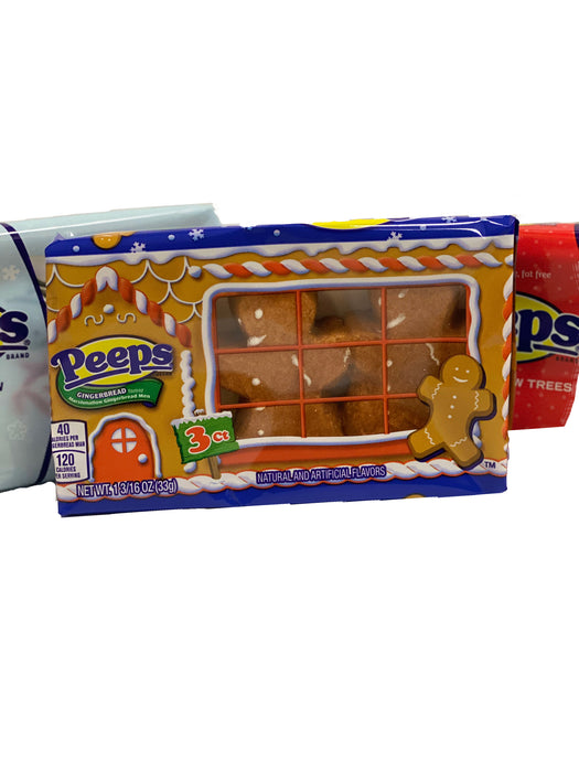 Peeps Marshmallow Holiday Shapes 3 Count
