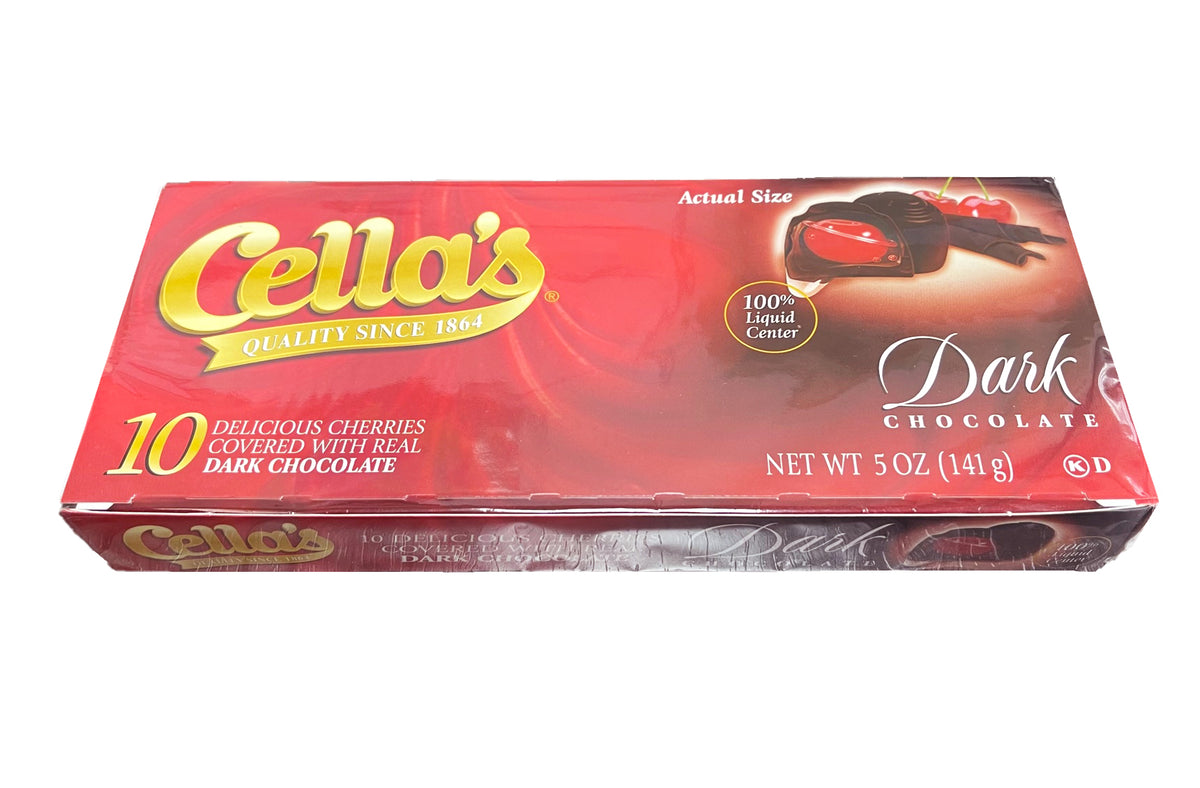 Cella's Dark Chocolate Covered Cherries 5oz Gift Box — b.a.