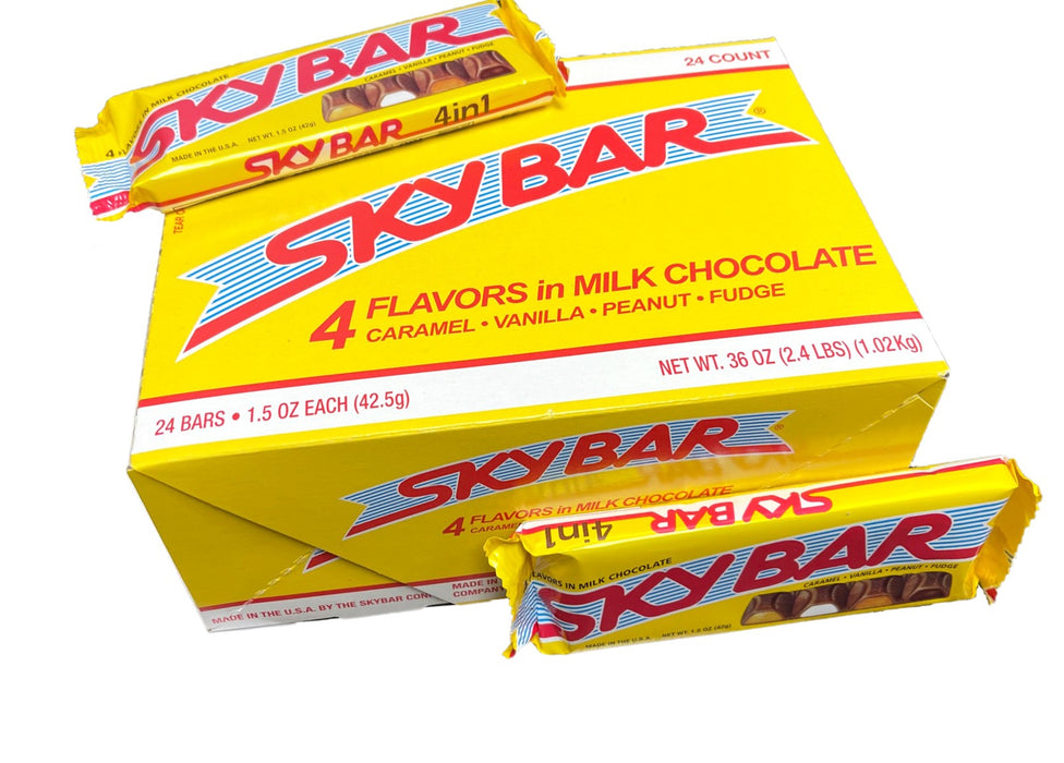 Skybar 1.5oz Candy Bar or 24ct Box