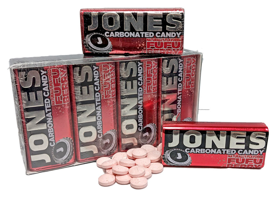 Jones Soda Carbonated Candy 38gram FuFu Berry