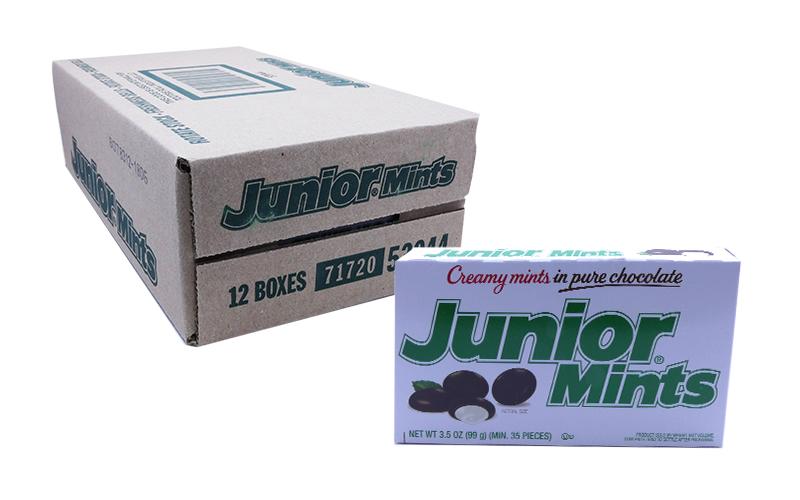 Junior Mints 3.5oz Theater Box or 12 Count Case